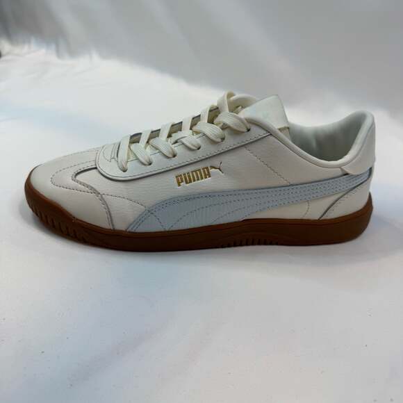 PUMA Club 5v5 Lux White Powder Blue Sneakers Womens 8.5 - Picture 5 of 12